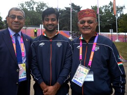Manpreet Singh 2nd Flagbearer For Indian Contingent At CWG Opening Ceremony