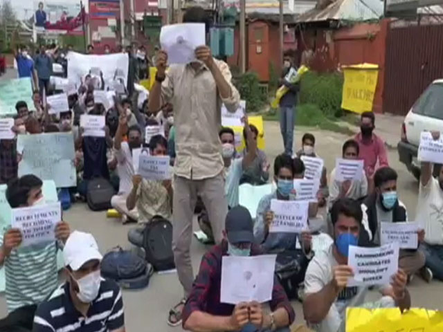 Protests In Jammu And Kashmir After Concerns Over Job Selection List