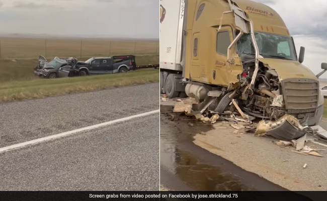 "Mass Casualty Crash": Dust Storm Causes 21-Vehicle Pile-Up On US Highway