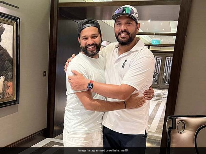 On Rohit Sharmas Pic With "Long Lost Friend", Harbhajan Singh Trolls Yuvraj Singh