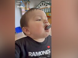 Viral: Baby Tries Chocolate For The First Time; The Reaction Will Make You Say 'Aww'