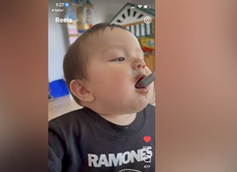 Viral: Baby Tries Chocolate For The First Time; The Reaction Will Make You Say 'Aww'