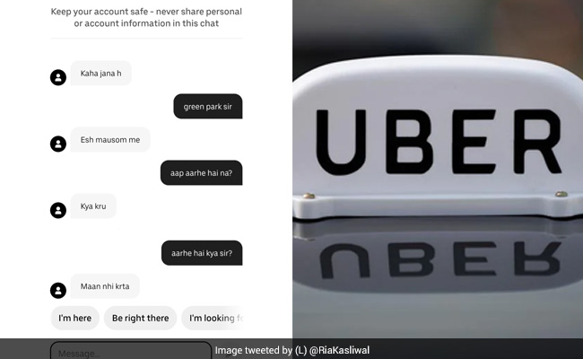 Woman S Hilarious Conversation With Uber Driver During Delhi Rains Leaves Internet In Splits Woman S Hilarious Conversation With Uber Driver During Delhi Rains Leaves Internet In Splits