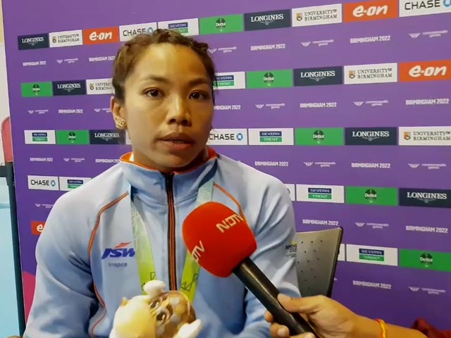 "Was Competing With Myself": Mirabai Chanu To NDTV After CWG Gold