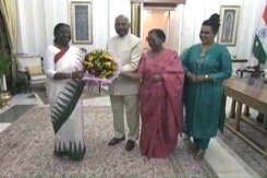 Droupadi Murmu Meets Outgoing President Ram Nath Kovind Ahead Of Oath Droupadi Murmu Meets Outgoing President Ram Nath Kovind Ahead Of Oath