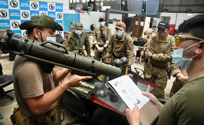 Inspired By Ukraine, Taiwan Citizens Study Urban Warfare