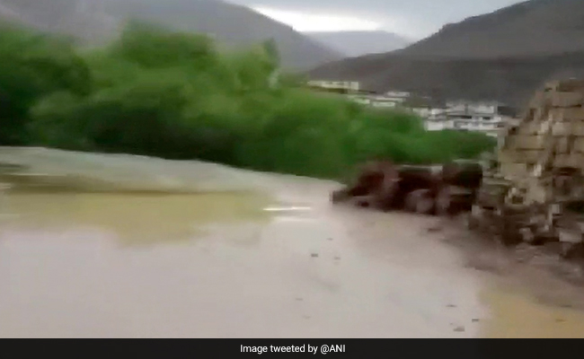 Cloudburst Over India-Tibet Border Floods Himachal Pradesh Villages