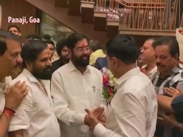 Oath Taken, Maharashtra Chief Minister Eknath Shinde Returns To Goa To Meet His Team