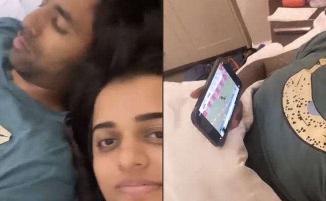 शतक जड़ने के बाद सूर्यकुमार के आंखों से नींद हुई गायब, Wife के साथ अपनी पारी का हाइलाइट्स देखते आए नजर