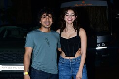 Spotted: Ananya Panday And Adarsh Gourav Spotted: Ananya Panday And Adarsh Gourav