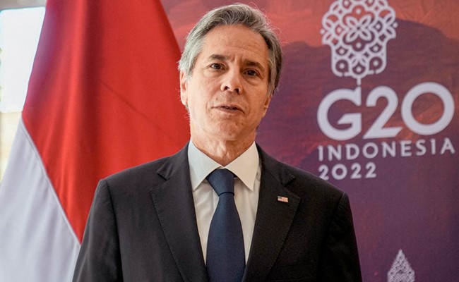Anthony Blinken Hosts Diwali Reception At US State Department
