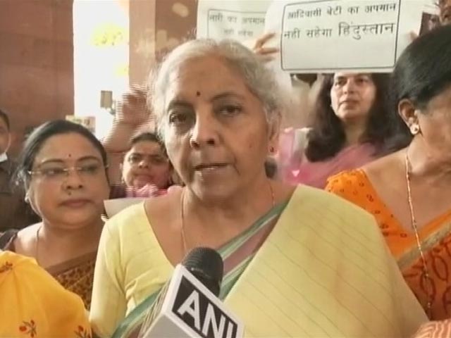 "Deliberate Sexist Abuse": Nirmala Sitharaman On "Rashtrapatni" Remark