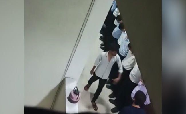 Video: Backs Against Wall, Students Slapped In Madhya Pradesh Ragging