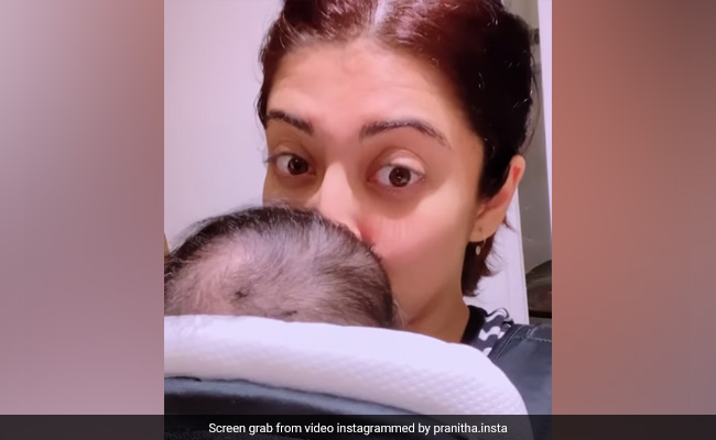 Pranitha Subhash's Latest Pics With Husband Nitin Raju And Daughter Is Simply Adorable