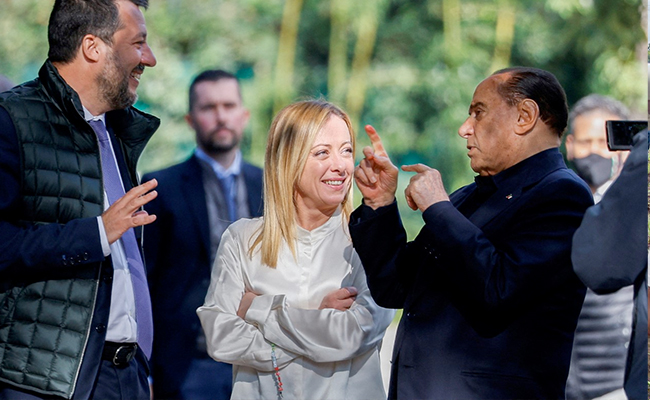 Right-Wing Alliance Set To Win Majority In Italy, Exit Polls Suggest