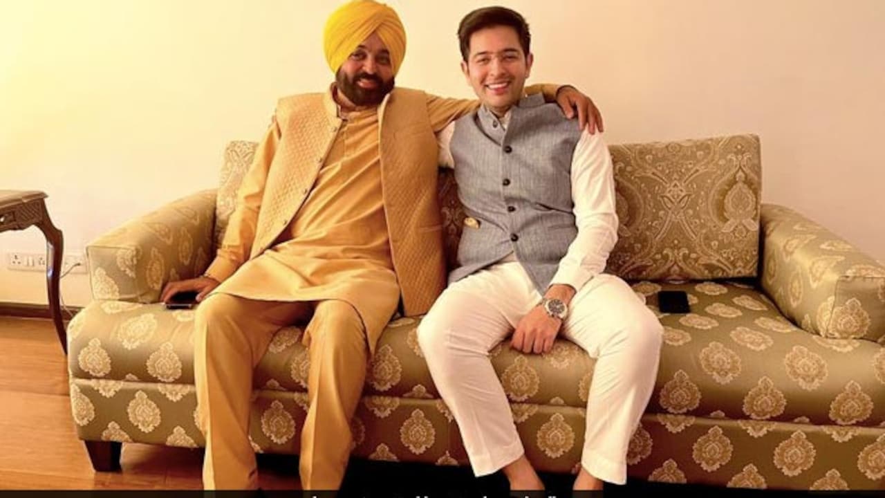 Raghav Chadha Demands Bhagwant Mann's Resignation Over Video Row