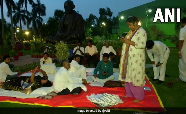 Overnight Protest In Parliament By 20 Suspended Opposition MPs