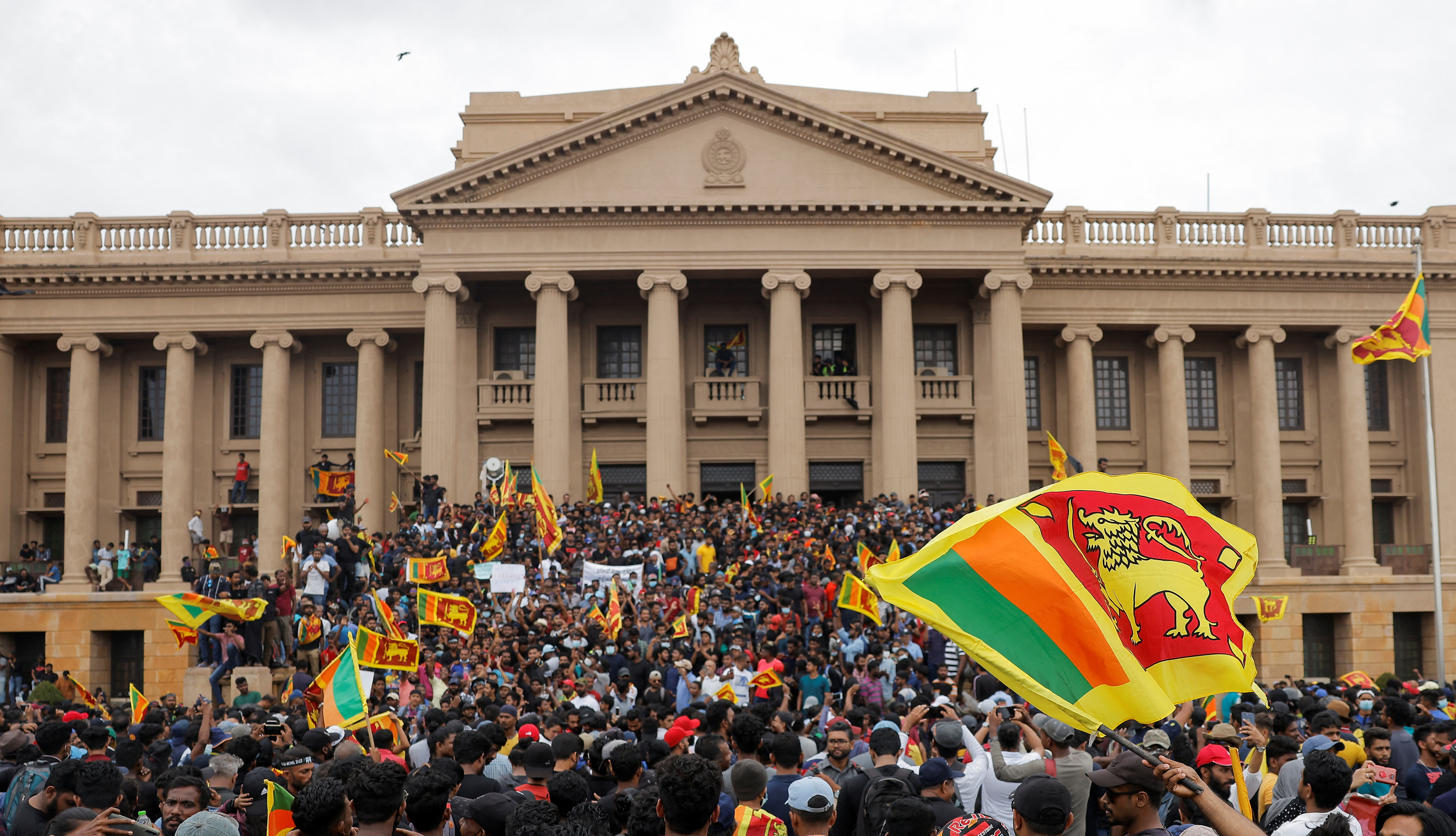 "Stand With People Of Lanka As They...": India On Protests