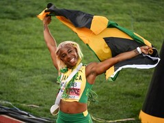 Shelly-Ann Fraser-Pryce Wins 5th World 100m Title In Jamaican Clean Sweep