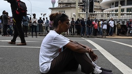 Sri Lanka Security Forces Demolish Protestors' Camp