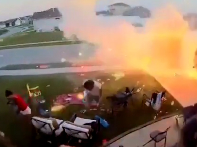 Watch: Friends Were Celebrating With Firecrackers, Then All Hell Broke Loose