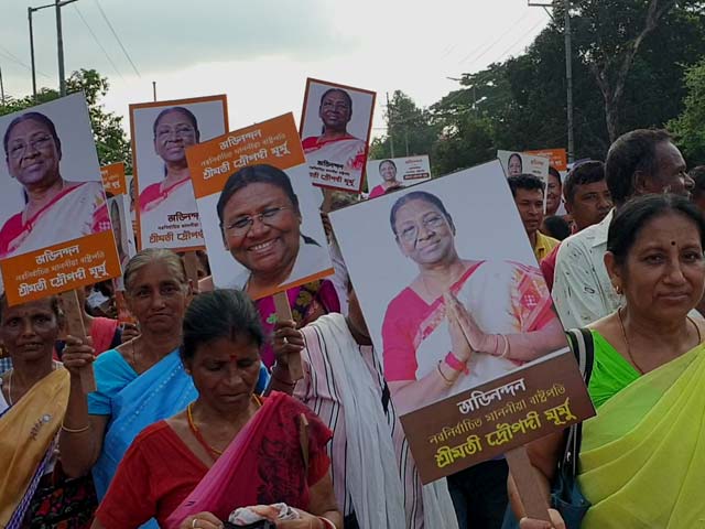 Droupadi Murmu Is India's New President: Massive Celebration In Assam