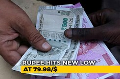 Rupee Falls To Yet Another All-Time Low, Just Under 80 Per Dollar Rupee Falls To Yet Another All-Time Low, Just Under 80 Per Dollar