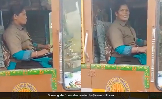 Viral Video: Woman Drives Truck With A Smile On Her Face, Internet Calls It "Inspirational"
