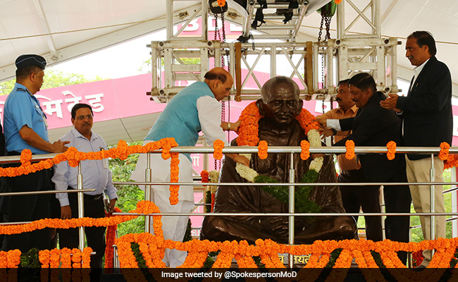 Rajnath Singh Inaugurates Facilities At State-Run Defence Manufacturer In Hyderabad