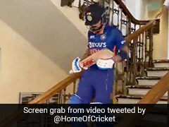 Watch: Video Of Kohli Walking Out To Bat At Lord's vs England