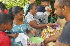 Ground Report: Sri Lankan Protesters Set Up 'Community Kitchen' At PM's Home Ground Report: Sri Lankan Protesters Set Up 'Community Kitchen' At PM's Home