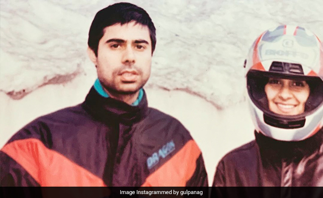 Gul Panag In Ladakh, Circa 2002. She's Cycling There Right Now - Current Pics Inside