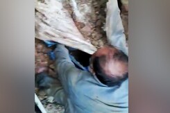 Video: Woman Rescued From Shimla Landslide Site Video: Woman Rescued From Shimla Landslide Site