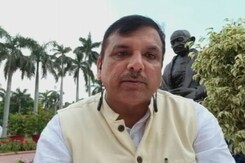 AAP's Sanjay Singh Suspended From Rajya Sabha AAP's Sanjay Singh Suspended From Rajya Sabha