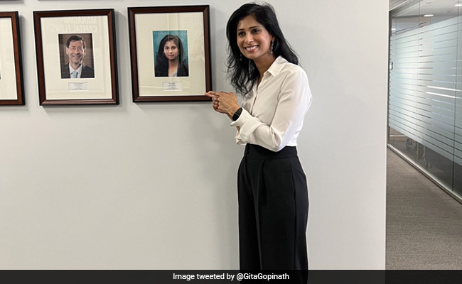 Gita Gopinath Is First Woman To Join IMF's 'Wall Of Former Chief Economists'