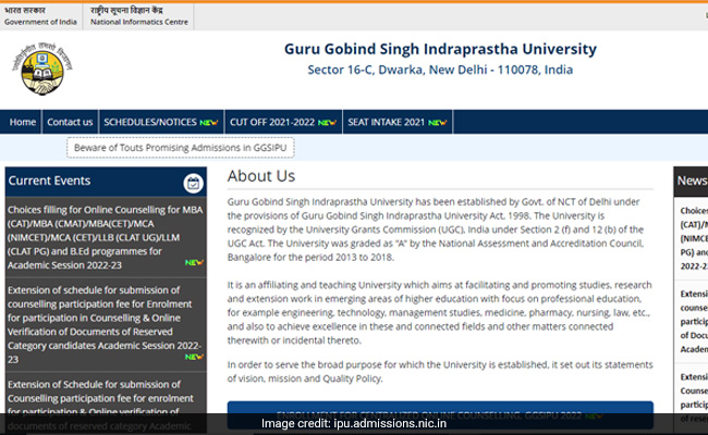 GGSIPU: Registration Dates Extended For Admission To Indraprastha University