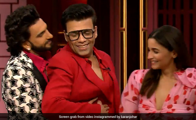 <i>Koffee With Karan 7</i> Trailer: Karan Johar's First Guests Alia Bhatt And Ranveer Singh Discuss <i>Suhag Raat</i> And More