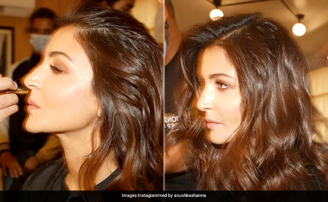 With Brown Eye Makeup And Glossy Curls In Her Hair, Anushka Sharma Is Serving Fabulous Beauty Inspiration