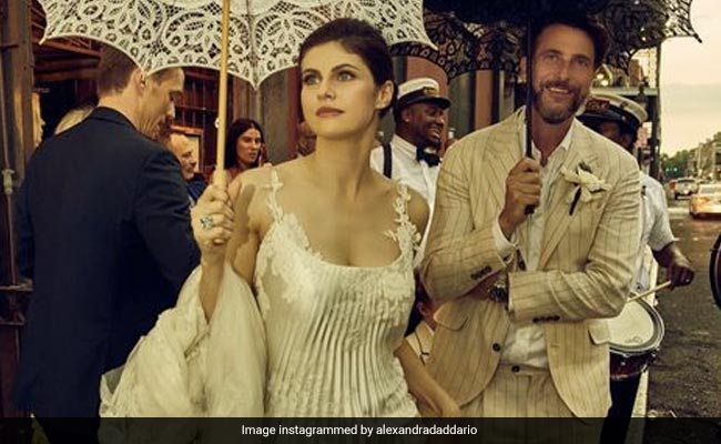 <i>Baywatch</I> Star Alexandra Daddario Gets Married, Co-Star Priyanka Chopra Congratulates Her