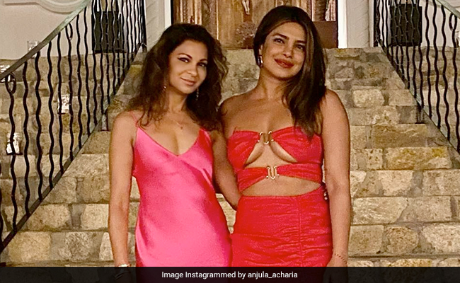 Priyanka Chopra's Slinky Red Dress Makes The Cut For Every Birthday Party