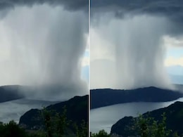 पहाड़ों के बीच झील के ऊपर फटा बादल, Video देख खड़े हो जाएंगे रोंगटे पहाड़ों के बीच झील के ऊपर फटा बादल, Video देख खड़े हो जाएंगे रोंगटे