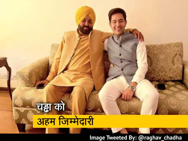 पंजाब सरकार में सलाहकार कमेटी के चेयरमैन बनाए गए राधव चड्ढा