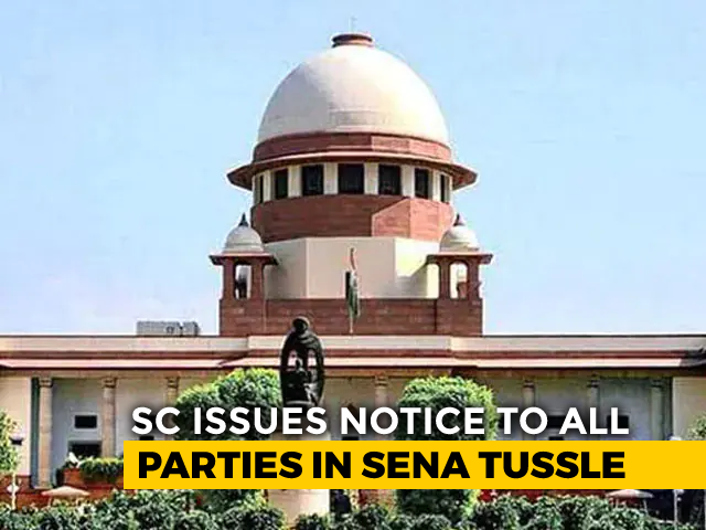 "Man Who Can't Find 20 MLAs' Support...": Sena Showdown In Supreme Court
