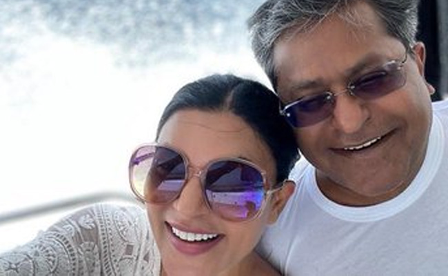 Lalit Modi Announces "New Beginning" With Sushmita Sen