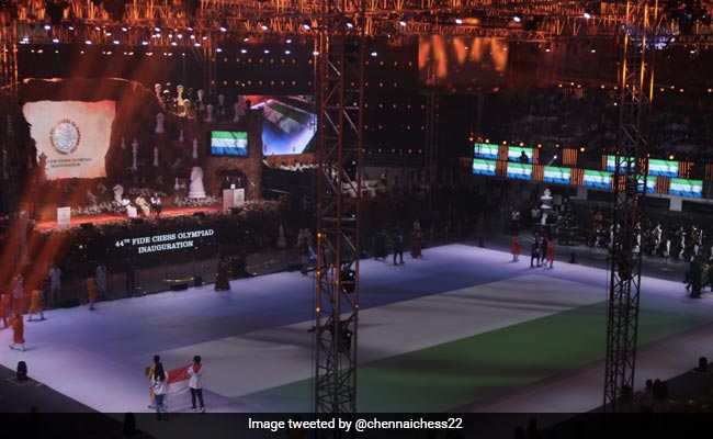 Tamil Nadu's Nehru Stadium Decked Up For Chess Olympiad Inaugural Ceremony