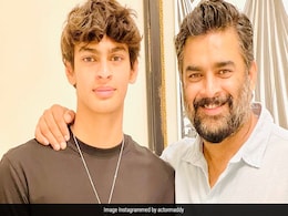 "Never Say Never," Writes R Madhavan After His Son Vedaant Breaks National Junior Swimming Record "Never Say Never," Writes R Madhavan After His Son Vedaant Breaks National Junior Swimming Record