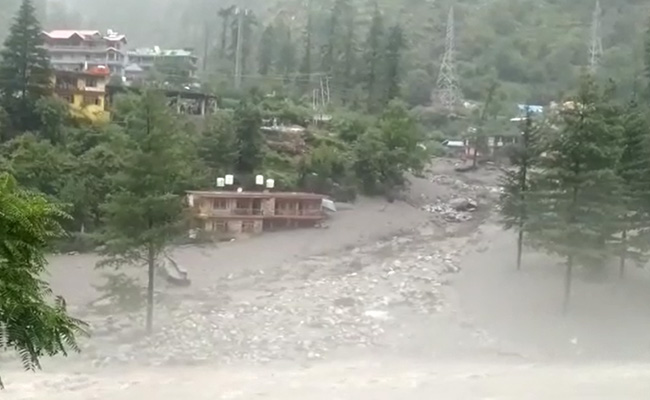 1 Dead, 7 Missing As Himachal Sees Cloudburst, Flash Floods, Landslide
