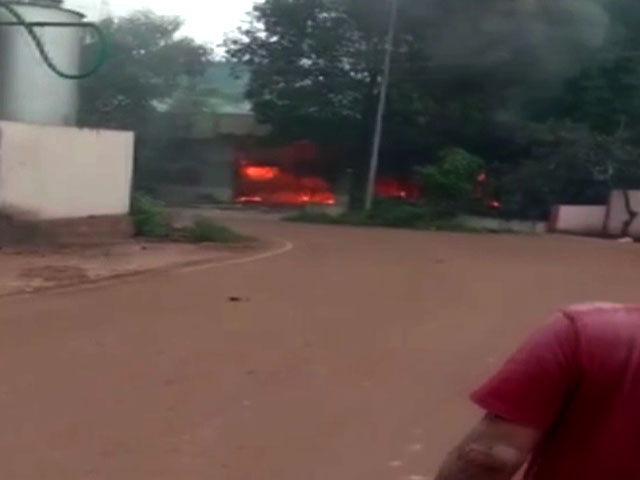 Massive Fire At Factory In Karnataka's Hubli, One Killed