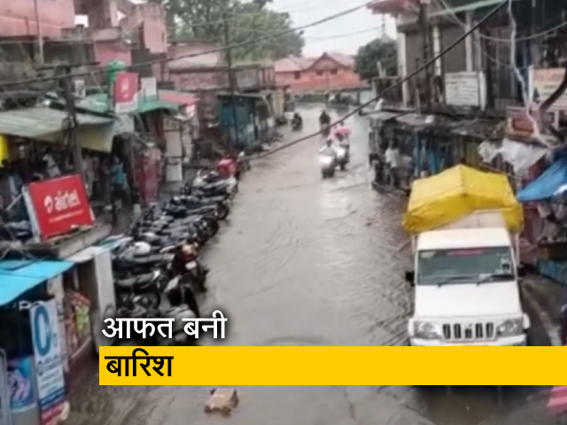 खूबसूरत उत्तराखंड के पहाड़ी इलाकों में भारी बारिश, चमोली में सड़कें- गलियां जलमग्न