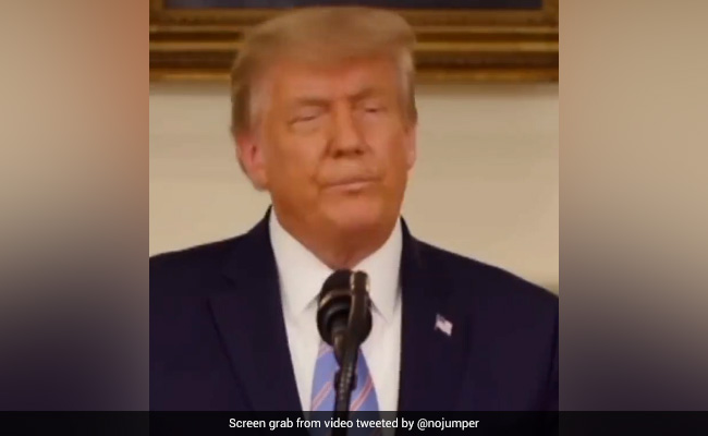 Watch: Donald Trump Refuses To Accept Poll Loss Day After Capitol Riot